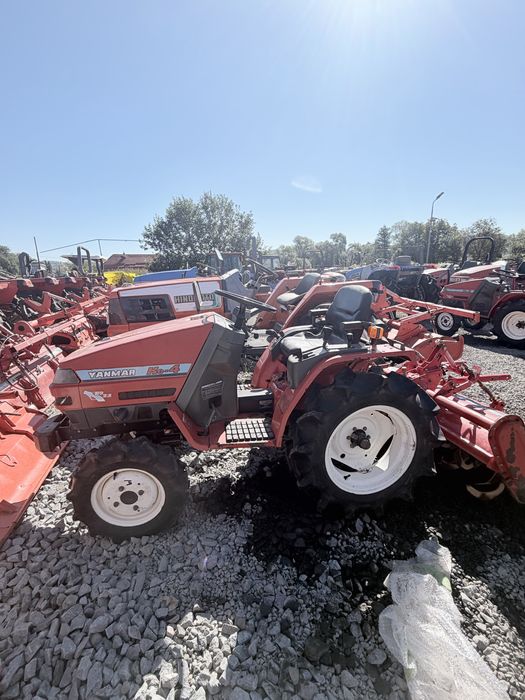 Yanmar  KE-3 4x4 – Tractor Jappnez  cu freza de sol