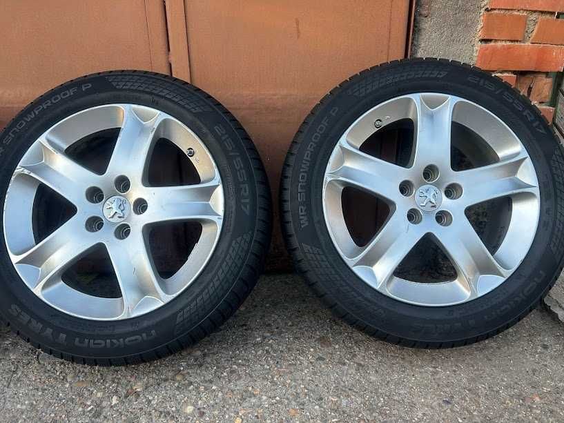 Продавам зимни гуми с джанти NOKIAN TYRES