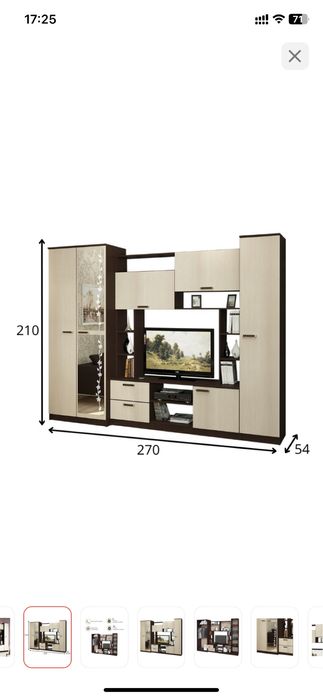 Стенка флора темно корчиневый