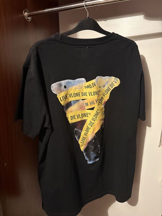 футболка Vlone live vlone die vlone