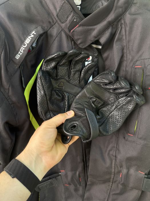 Geacă moto Oxford impermeabila Marimea L + manusi Moto
