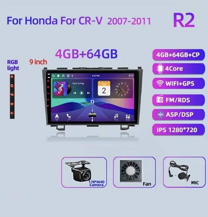 Мултимедия за HODA CRV-3