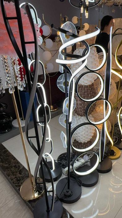 Таванна лампа Модерна LED 120W  лед Димируема с дистанционно,3000-6500к