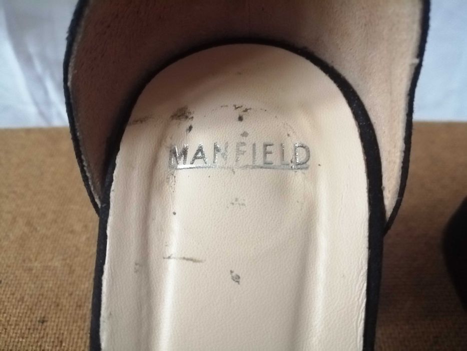 Manfield № 39 дамски елегантни обувки сандали на ток