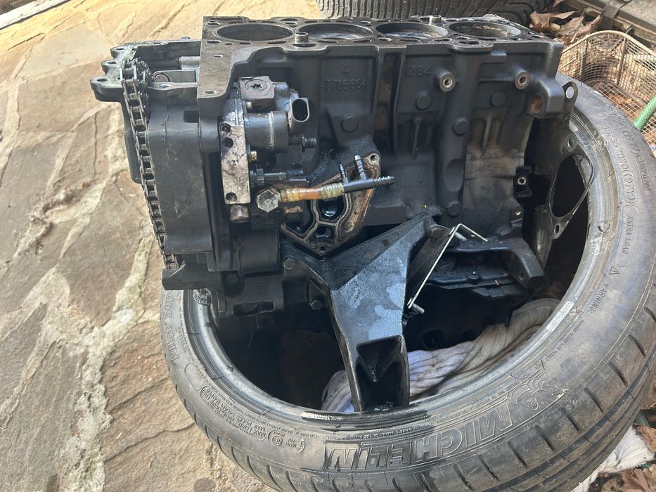 ЧАСТИ ЗА БМВ е46 320д 150кс. Цял мотор на части