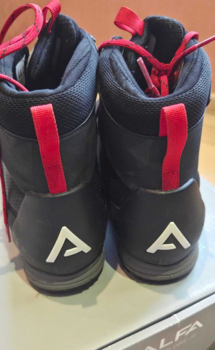 Мъжки туристически обувки ALFA Lyng A/P/S - черни - EU44 / UK 10