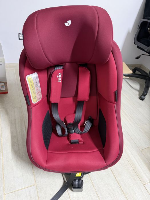 Scaun auto JOIE Spin 360 Merlot C1416AFMER, Isofix, 0-18 kg, rosu