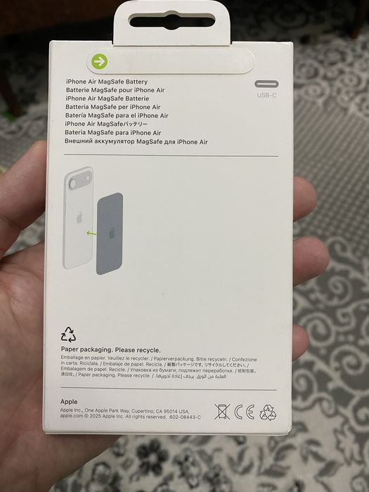 Apple iPhone Air MagSafe Battery Original 100%