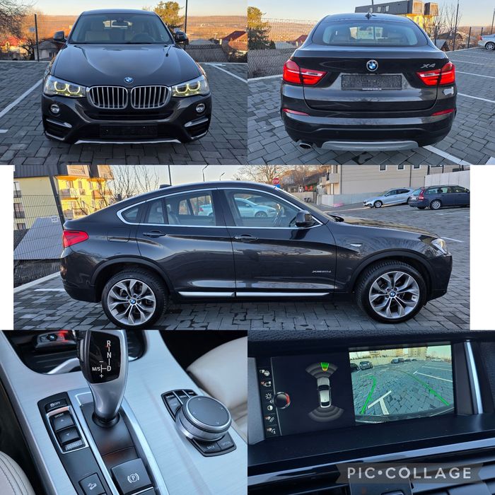 Bmw x4/piele/euro 6/x line/full option