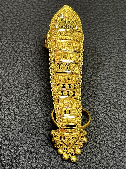 Златен пръстен напръстник prasten zlaten 14 k 585 gold