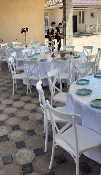 Аренда прокат стол, стулья, посуда