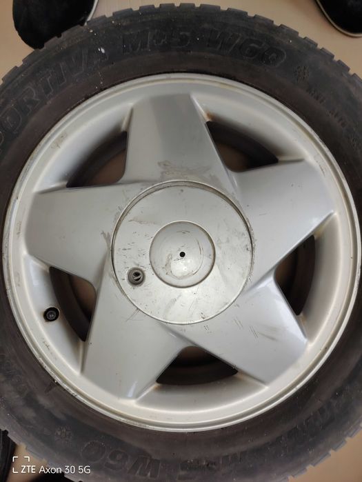 Алуминиеви джанти с гуми 6Jx15, 4х100, ET49 - 5бр.