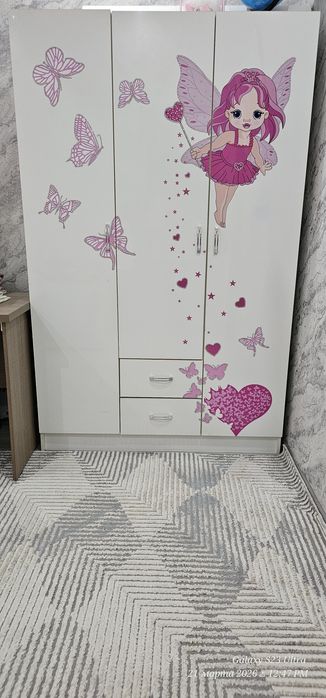 Детский шкаф для девочек