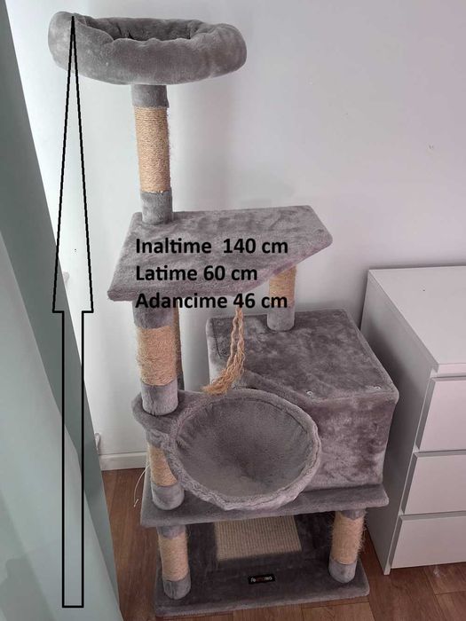 Ansamblu de joaca pentru pisici - foarte solid