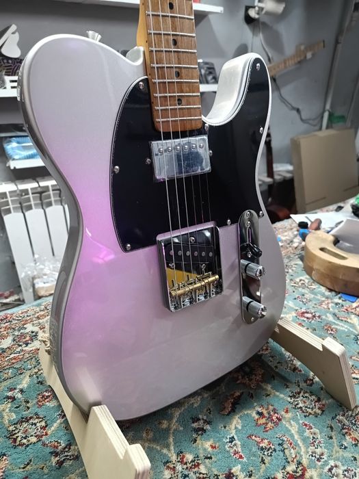 Kaysen telecaster silver sparkle новый