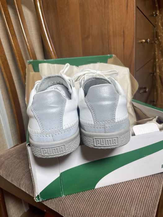 Кажаные кроссовки puma