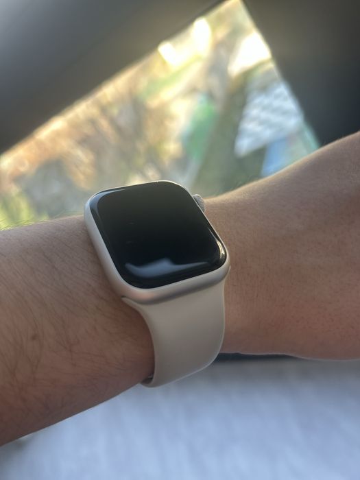 Battery health 100% Apple Watch Series 9, 41 мм, Starlight S/M
