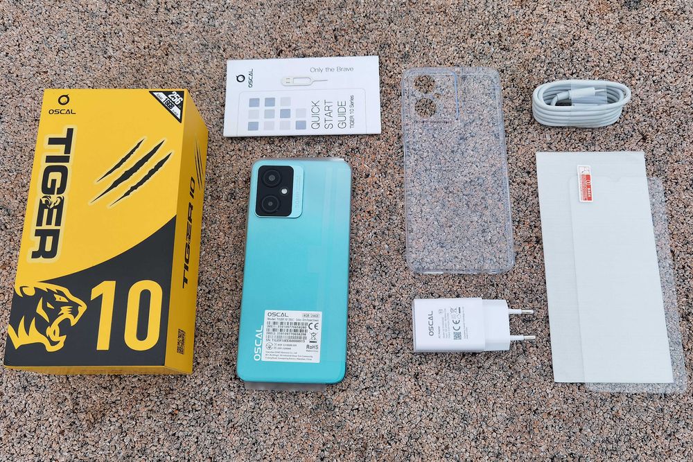 OSCAL Tiger 10 16GB RAM 256GB ROM, 6.6 инчов 90Hz екран, 50MP камера