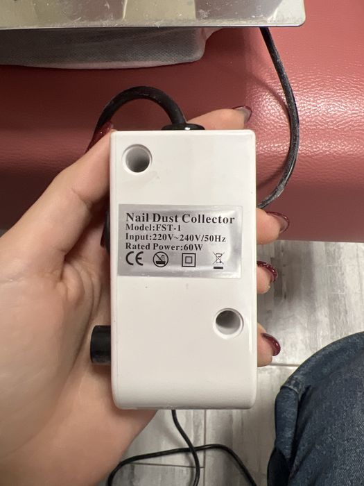 Прахоуловител-60W за маникюр