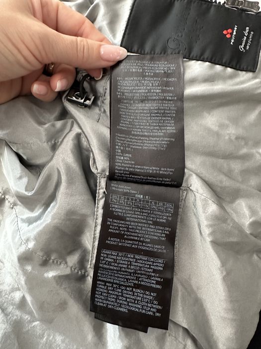 Geaca Peuterey puf si pene rata 8 ani neagra