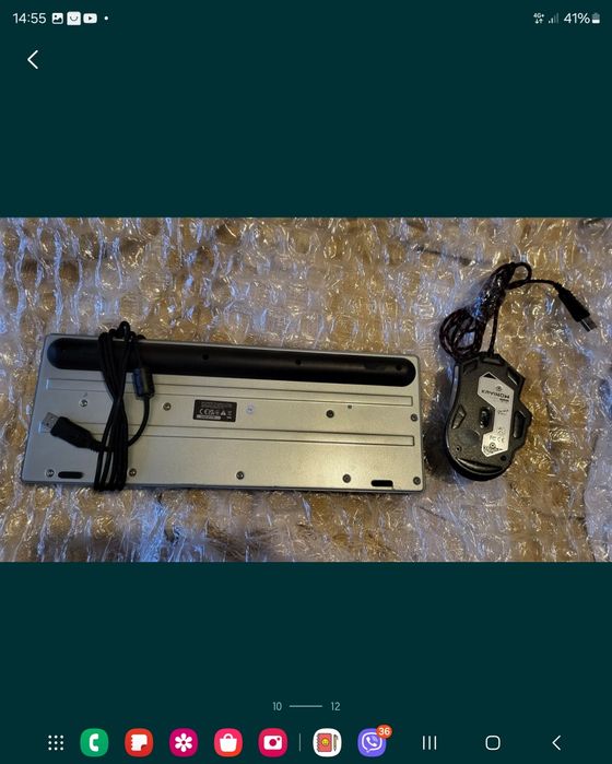 Мишка и клавиатура, джойстик,слушалки PlayStation 4. Става и за PC