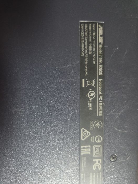 Notebook asus 11