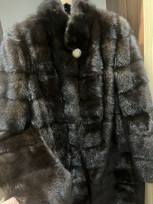 Шуба норкавая натуральная