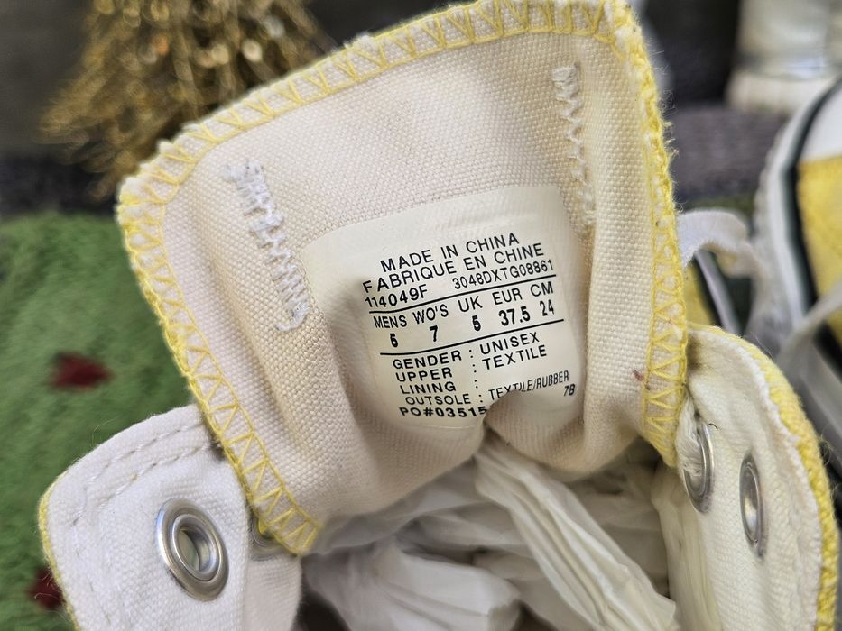 Converse кецове в жълто N37.5