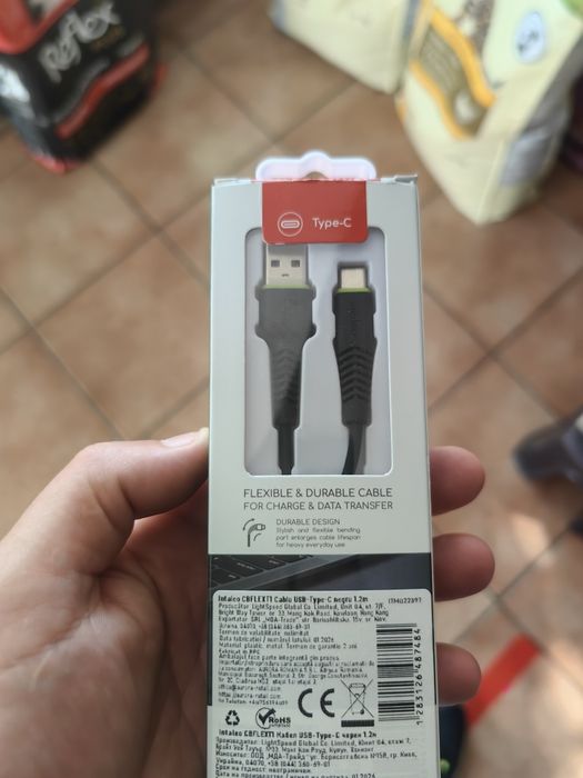 Cablu incarcare tip C si incarcator 20W