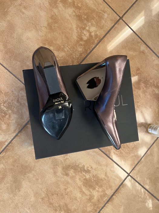 Обувки Raoul gunmetal сиво