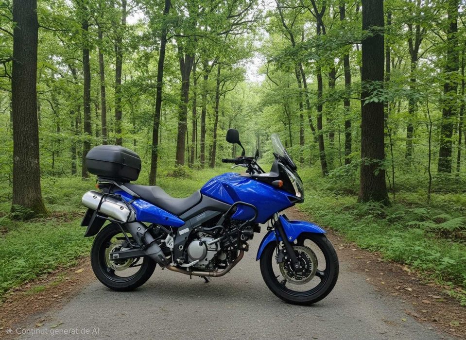 Motocicleta Suzuki V-Strom DL650 A2 • 32.300 km • Primul proprietar • Echipată Touring