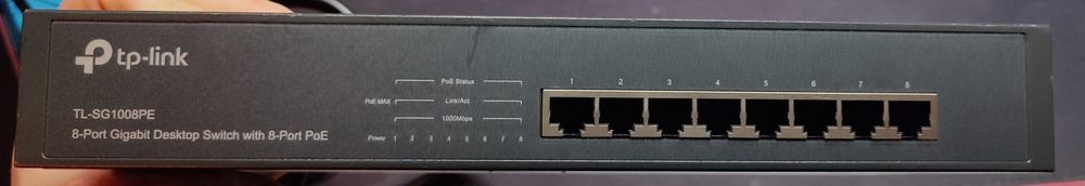 Switch TP-Link Gigabit&PoE