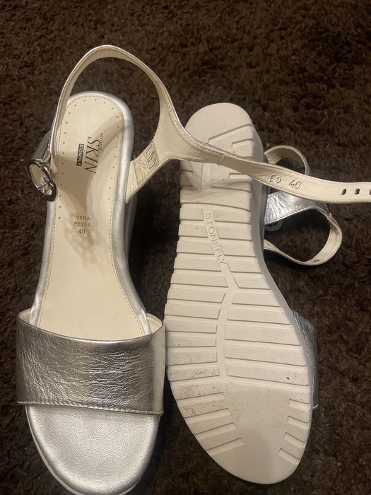 Sandale piele naturala Stonefly comode, masura 40