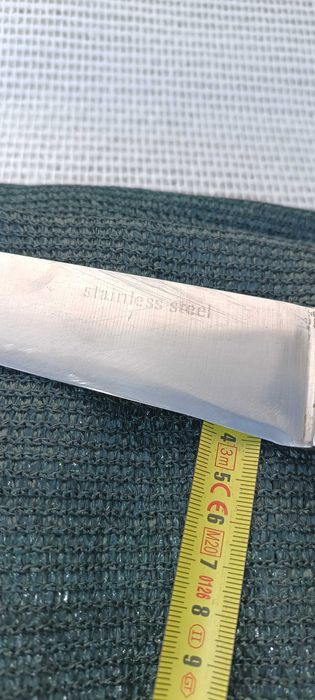 Стар нож касапски масивен