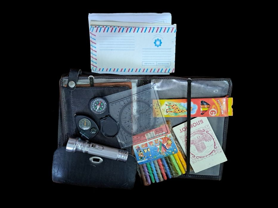 Военные кожанный планшет