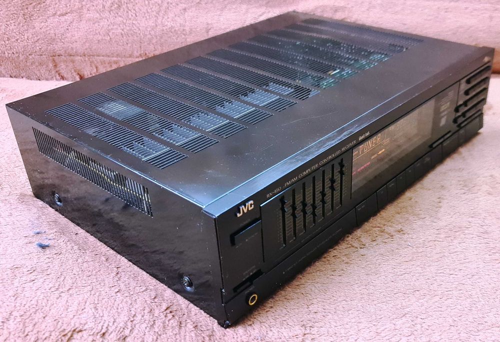 JVC RX-450BK amplituner 2X50W cu egalizor pe 7 octave incorporat  si tuner cu 2 lungimi de unda