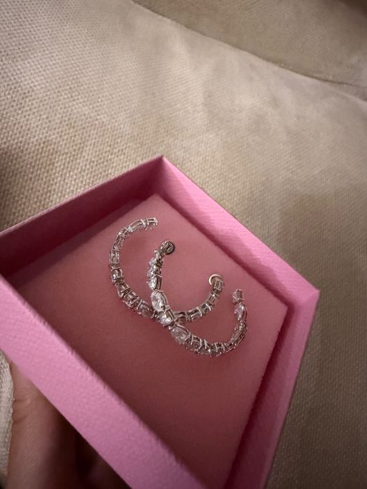 Кристални обеци Swarovski НОВО