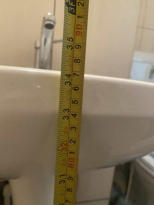 Lavoar cu piedestal chiuveta picior Mondial