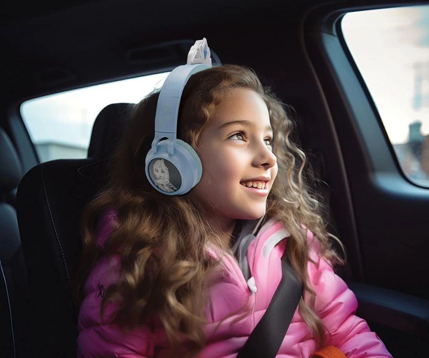 Детски Lexibook - 3D Замръзналото кралство Bluetooth® и жични слушалки