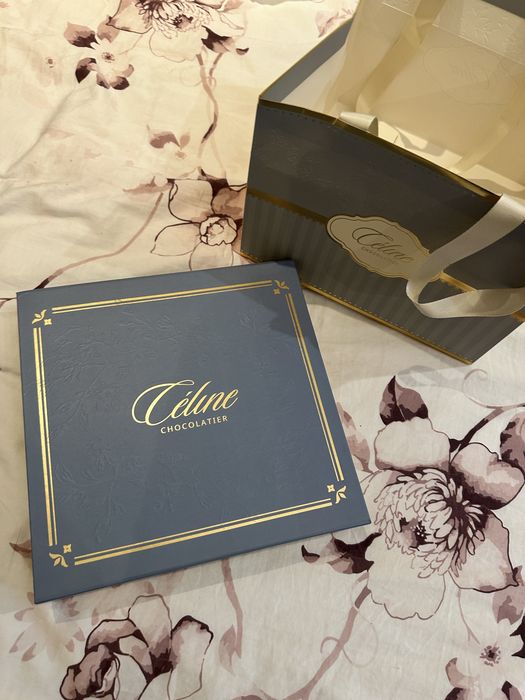Б/у Подарочная коробка шоколада Celine