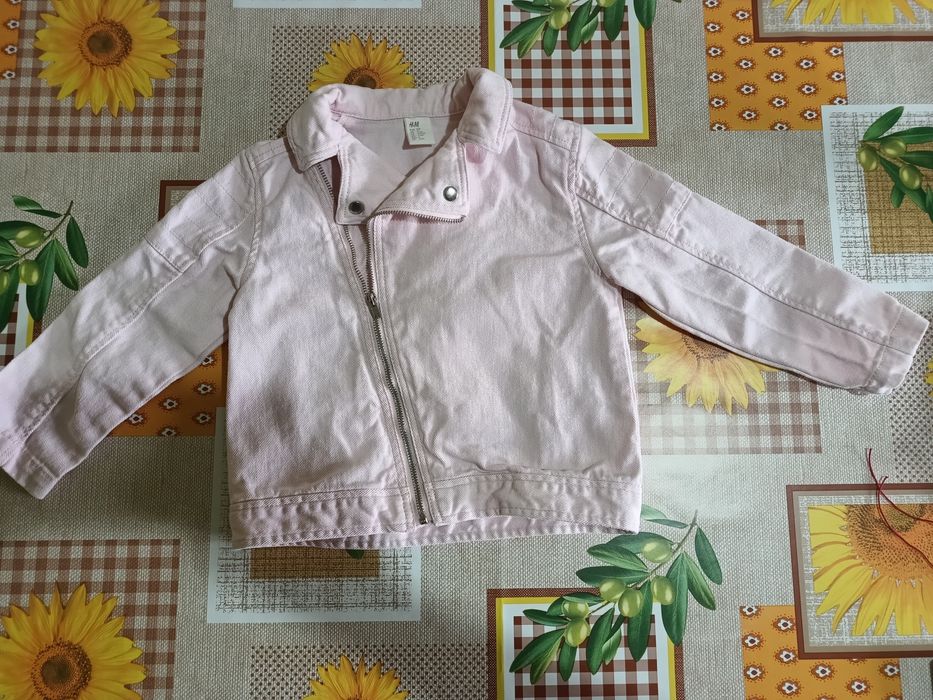 Детско дънково яке за момиче