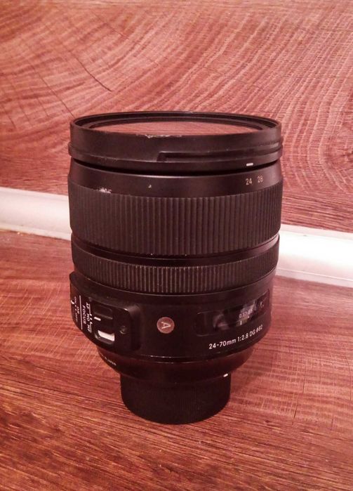 Обектив Sigma 24-70mm f/2.8 EX DG HSM за Nikon F