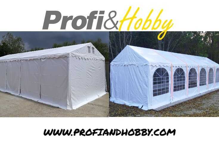 4x8м 5x8м 6x8м Шатра Сглобяемо хале 260 см странична височина