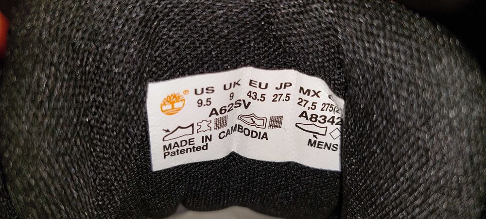 Timberland Euro Trekker Mid Nubuck - зимни обувки чисто нови