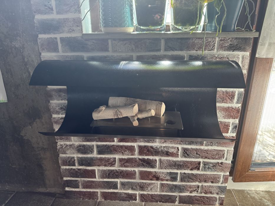 Стенна биокамина с етанол