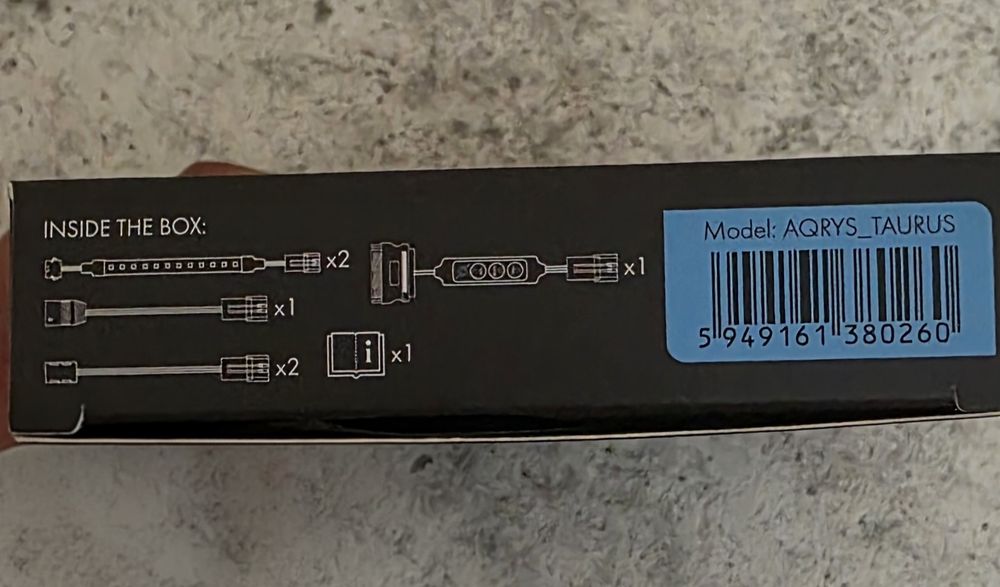 Vand banda led Aqirys pc gaming