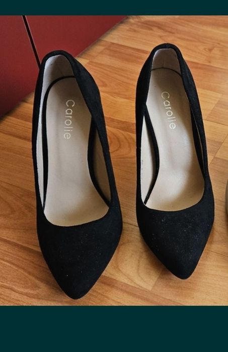 Pantofi negri stiletto marimea36