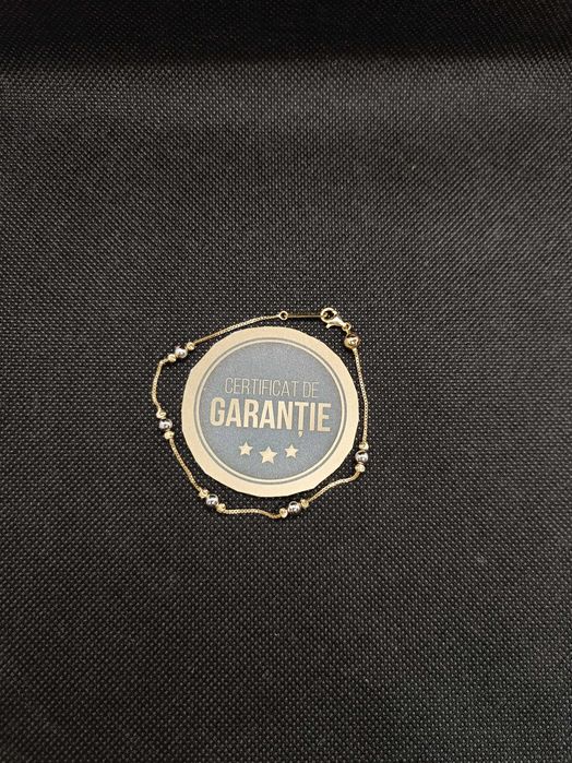 Bratara aur 14K 2.54g (Ag16 Moldova b32144.3) - Garantie 2 ani!