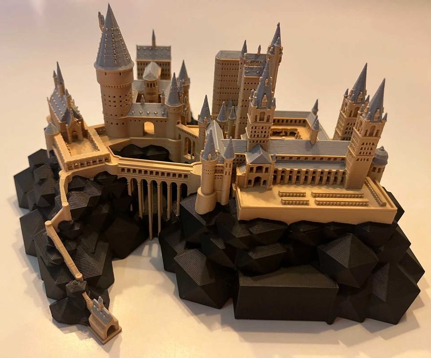 Castelul Hogwarts din Harry Potter printat 3D