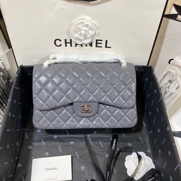 Geanta Chanel Double Flap Jumbo 30 cm premium pe comanda